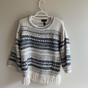 NWOT chunky boho sweater